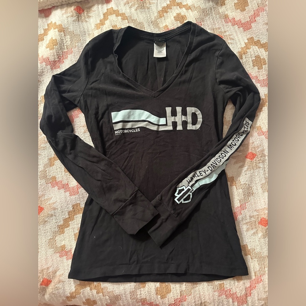 Harley-Davidson Black Long Sleeve Shirt